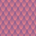 The effect of leather with scales seamless pattern, colorful gradient  smoky pink purplecolor Royalty Free Stock Photo