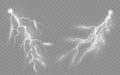 Effect lightning, lighting. Royalty Free Stock Photo