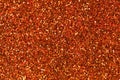 Effective dark orange foam EVA texture with glitter.