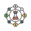 Effective Icons for Resource Allocation Strategies