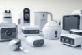 Effective management of distant surveillance operations uses video technology to synchronize devices, ensuring electronic security
