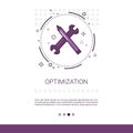 Effective Planning Strategy Optimization Business Web Banner With Copy Space Royalty Free Stock Photo