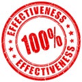 Effectiveness business stamp