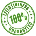 Effectiveness guaranteed vector stamp