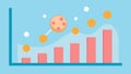 Effectiveness Statistics A graphical representation showing a percentage increase in skin hydration or elasticity after