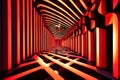 effects use repeating patterns found in urban architecture to cr