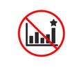 Efficacy icon. Business chart sign. Vector