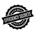 Efficiency Secrets rubber stamp