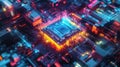 efficiency transforming CPU Royalty Free Stock Photo