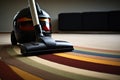 Efficient Carpet modern vacuum cleaner. Generate Ai