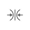 Efficient Compress Icon for File Reduction and Archival Tools