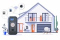 Efficient ctv setup for enhanced smart home security features modern sensors, reliable cameras, shatter-proof locks, and safeguard