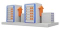 Efficient Data Transfer Servers Uploading Information, Seamless Data Management, Optimized Cloud Storage