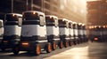 Efficient fleet of agile robots navigating labyrinthine warehouse, transporting packages