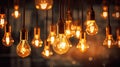 efficient light bulbs Royalty Free Stock Photo