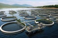 efficient recirculating aquaculture system ras Royalty Free Stock Photo