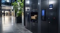 Efficient secure delivery processes in modern office spaces urban environment digital content innovative design technology