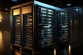 Efficient server and data storage solution for optimal information management and storage