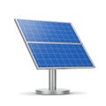 Efficient Solar Panel System for Sustainable Energy Generation Royalty Free Stock Photo