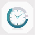 Efficient Time Management and Schedule Icon Royalty Free Stock Photo