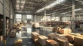 Efficient warehouse management optimize space and improve logistics in modern industrial settings