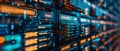 Efficiently organize and secure files digitally with a document management system interface on a computer screen.