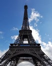 Effiel Tower stands tall and proud