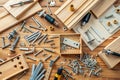 Effortless FlatPack Furniture Assembly A Comprehensive Guide to Tools Parts and a Smooth Setup Royalty Free Stock Photo