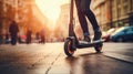 Effortless urban mobility with electric scooter rentals.