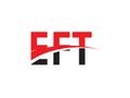 EFT Letter Initial Logo Design Vector Illustration