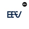 EFV Logo Letter Monogram Design Royalty Free Stock Photo