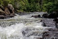 Egan Chutes Waterfall Near Bancroft, Ontario, Canada Royalty Free Stock Photo