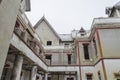 Interior view of an abandoned mansion, San Francisco Castle Royalty Free Stock Photo