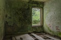 Inside view of abandoned mansion, San Francisco Castle Royalty Free Stock Photo