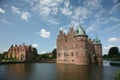 Egeskov Castle Denmark Funen island Royalty Free Stock Photo