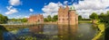Egeskov Castle, Funen, Denmark. Royalty Free Stock Photo