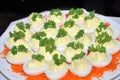 Egg appetizers