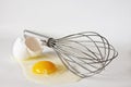 Egg with a beater