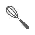 Egg beater glyph icon, kitchen and cooking