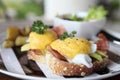 Egg benedict Royalty Free Stock Photo