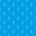 Egg candle pattern vector seamless blue Royalty Free Stock Photo