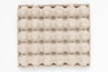Egg carton texture forming repeated circular patterns