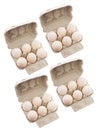 Egg Cartons Royalty Free Stock Photo