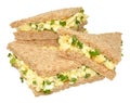 Egg And Cress Sandwiches Royalty Free Stock Photo