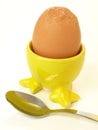 Egg in a crushed shell,