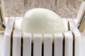 Egg cutter with one egg Royalty Free Stock Photo