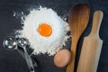 Egg Flour Baking