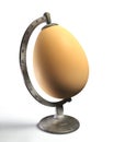 Egg globe conceptual image for life Royalty Free Stock Photo
