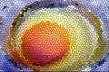 Egg Mosaic Royalty Free Stock Photo