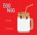 Egg nog - Christmas drink